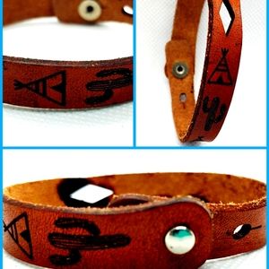 Bohemian Leather Bracelet